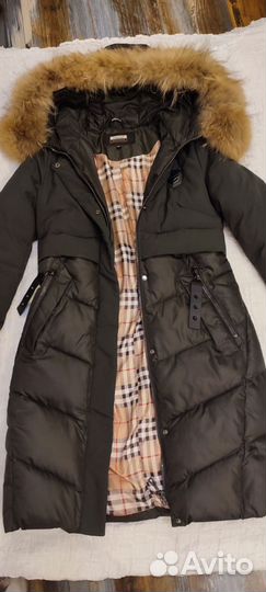 Пуховик зимний женский