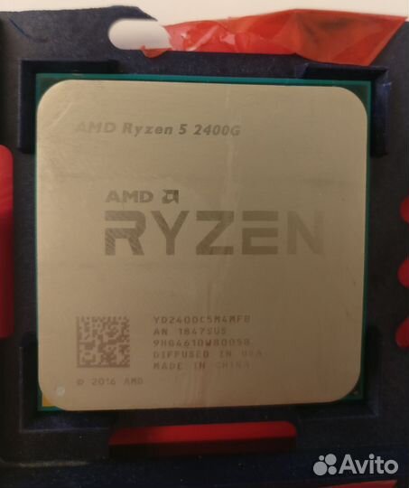 Процессор AMD Ryzen 5 2400G
