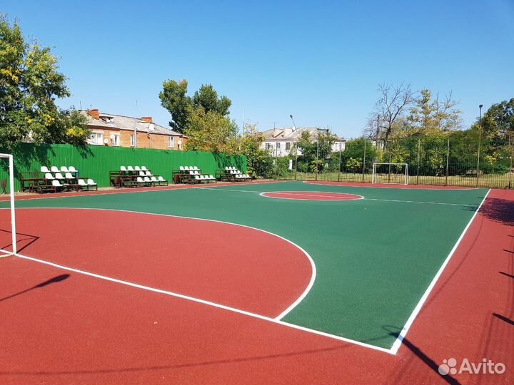 Бесшовное резиновое покрытие,плитка