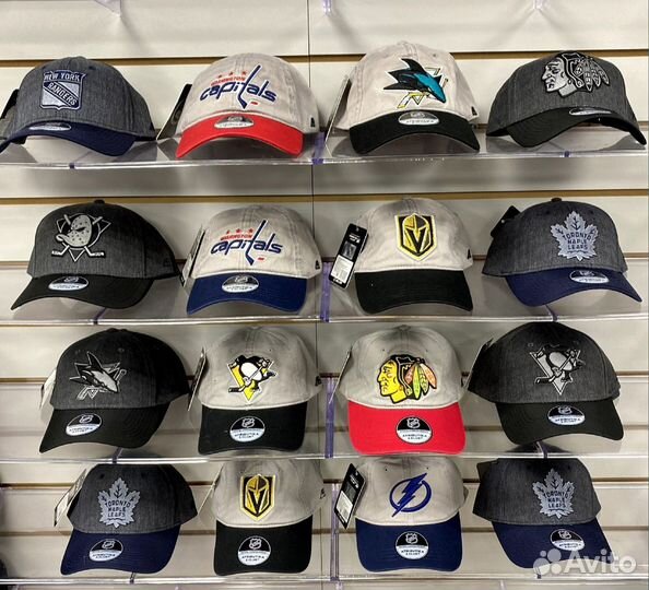 Кепки нхл