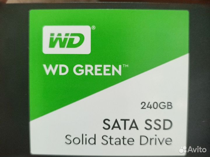 SSD накопитель WD Green 240гб