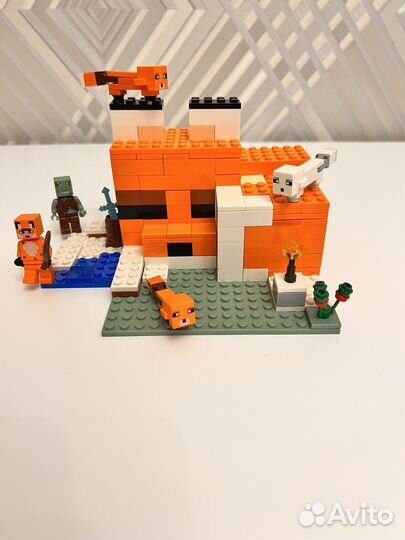 Lego копия лего майнкрафт