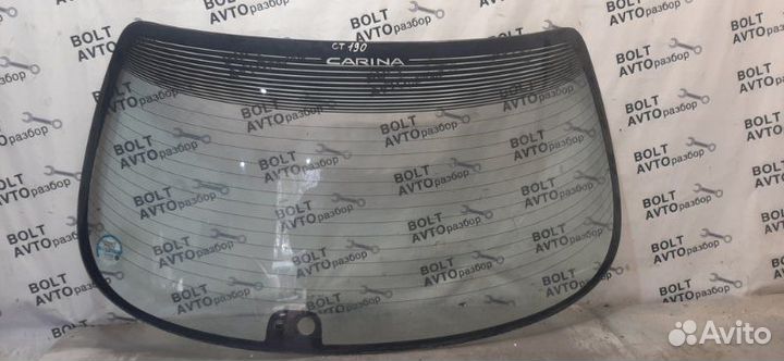 Стекло заднее заднее Toyota Carina CT190 3С 1995
