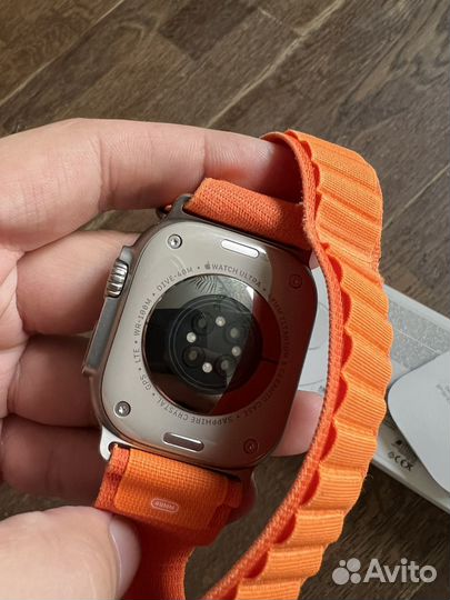 Apple watch Ultra 49mm L Orange Alpine Loop