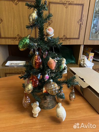 Елка СССР и игрушки