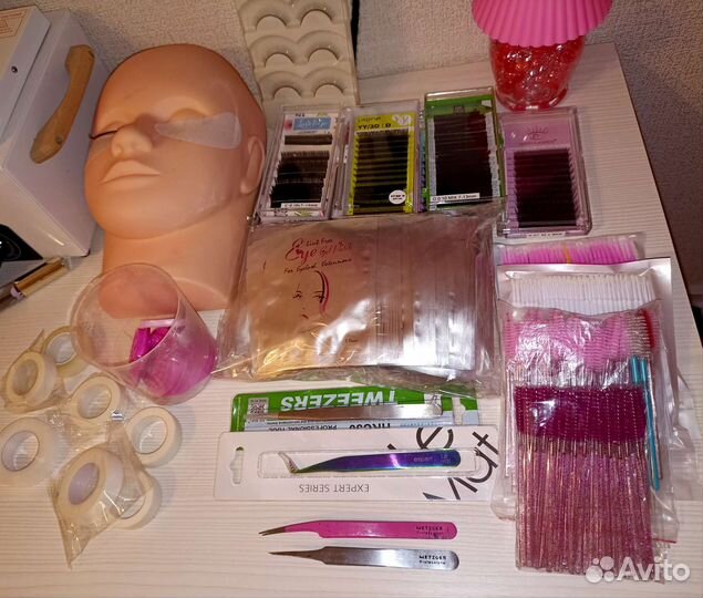 Всё для наращивания ресниц