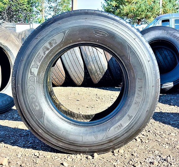 Шины из Европы 385/65r22.5 goodyear kmax t