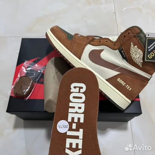 Nike air jordan 1 high gore tex legend coffee