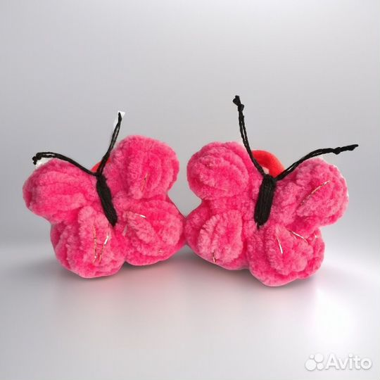 Вязаные резинки для волос