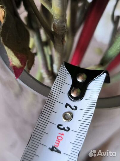 Большая стеклянная ваза