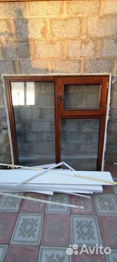 Деревянные окна со стеклопакетом бу