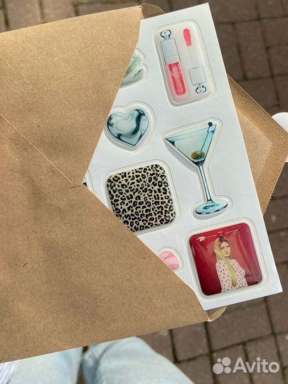 3D стикеры розница