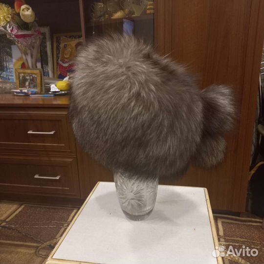 Шапка женская чернобурка