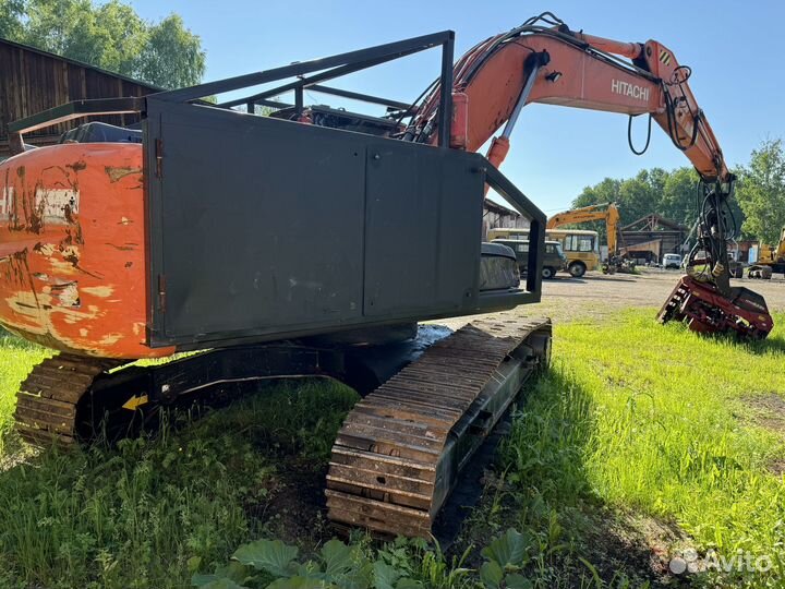 Гусеничный Харвестер Hitachi +голова Waratah