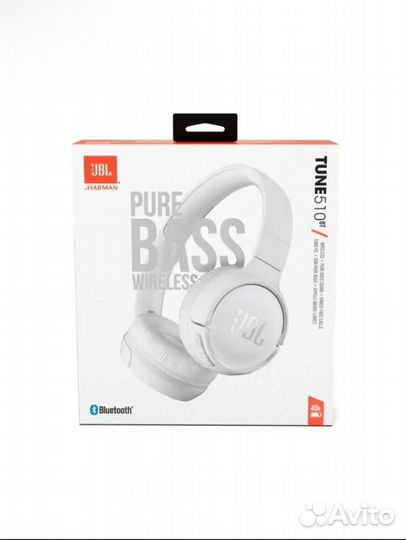 Беспроводные наушники jbl tune 510bt