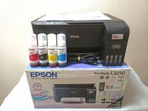 Струйное Мфу Epson L3210 Цветной принтер снпч