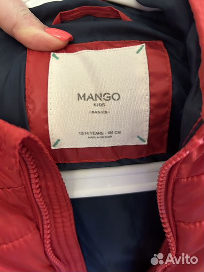 Куртка утепленная Mango детская 158-164