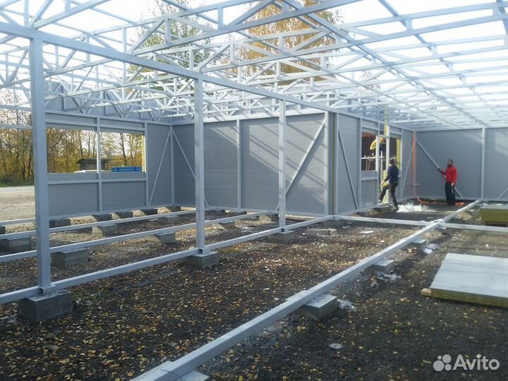 Сэндвич панель кровельная с базальтовым утеплителе