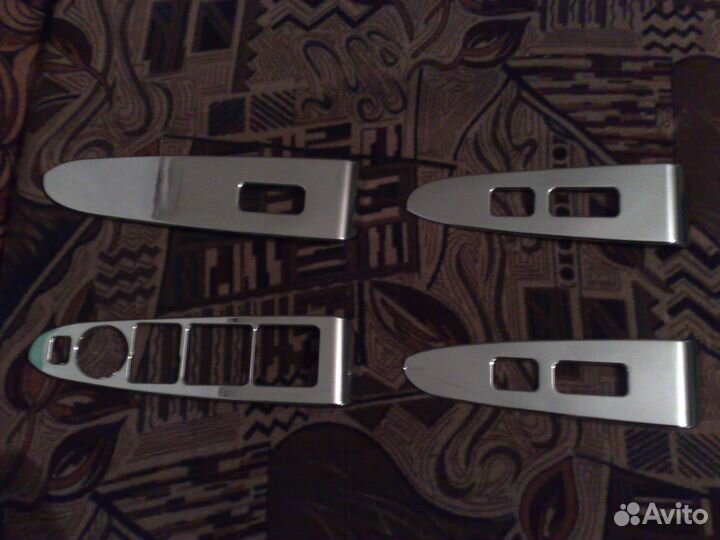 Накладки на кнопки в дверях для киа Спортэйдж-3