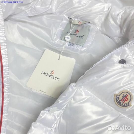 Белая жилетка Moncler (Арт.47616)