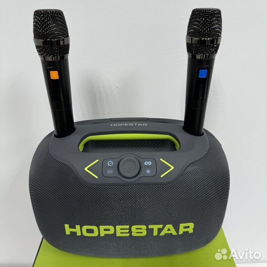 Колонка Hopestar Party Box 120 Ватт + 2 микрофона