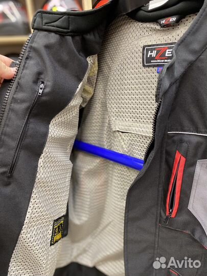 Мотокуртка летняя удлинённая