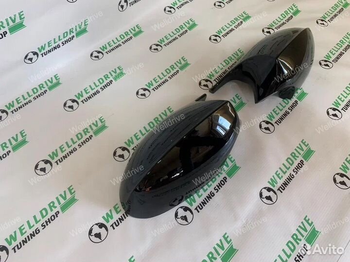 Накладки на зеркала BMW 3 E90 дорест глянец тюнинг