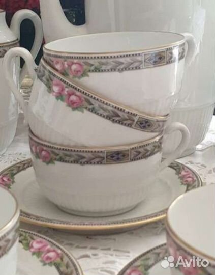 Сервиз чайный франция лимож