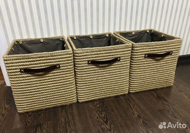 Корзина из джута
