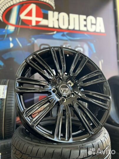 Range Rover r21 5*120 спицы чёрные