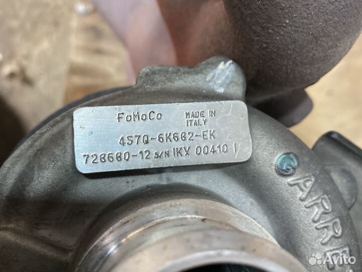 Турбина Ford Mondeo lll 2.0tdci