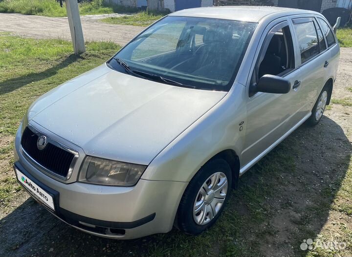 Skoda Fabia 1.4 МТ, 2001, 424 000 км