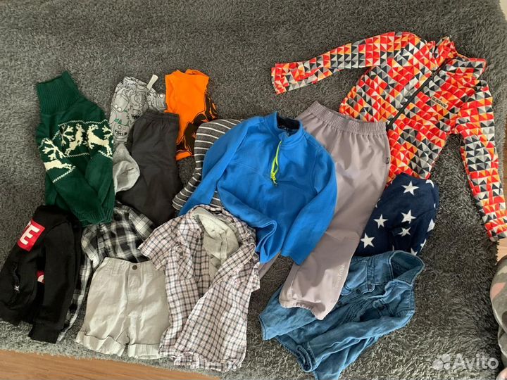 Вещи пакетом на мальчика