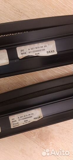 Шторка задней двери Long Mercedes S-Class W221