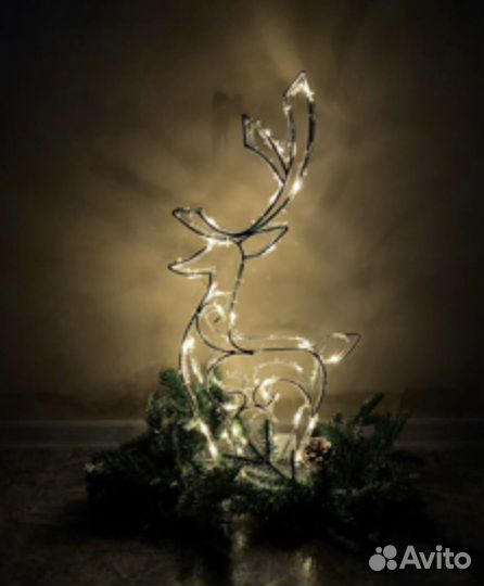 Олень сказочный малый - новогодний