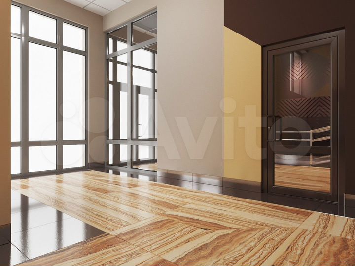 2-к. квартира, 64,8 м², 1/22 эт.