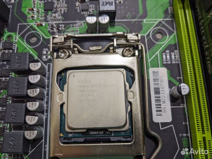 Комплект Lga1155 / Xeon E3 1230v2/ 8gb озу