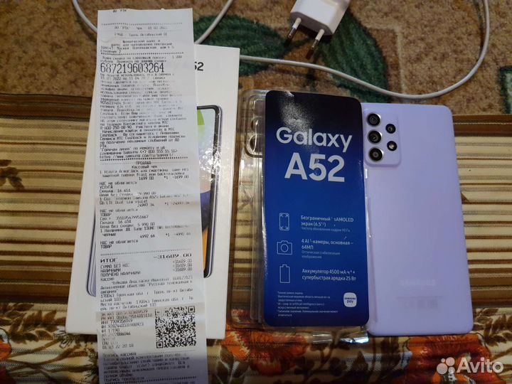 Телефон Samsung a 52