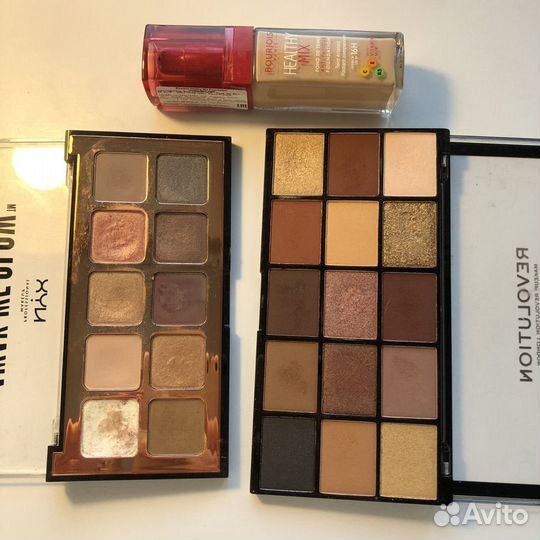 Тени для век палетка relovution / nyx