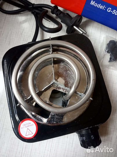 Переносная электрическая мини-плита настольная