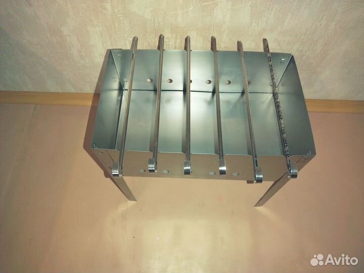 Мангал разборный с шампурами