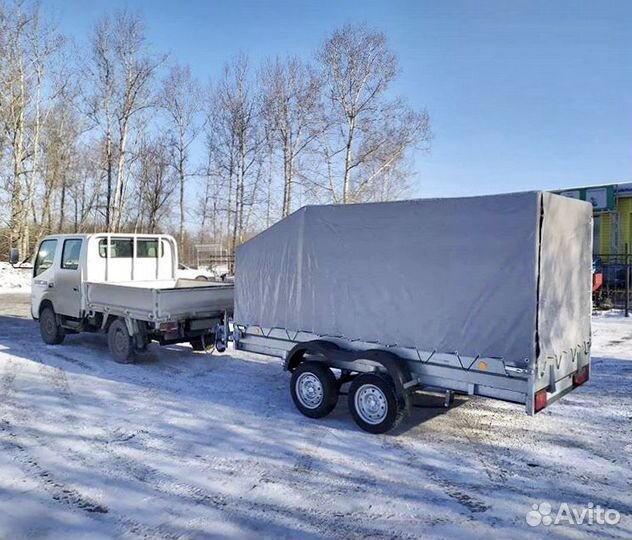 Усиленный 2х-осный прицеп 3,5х1,5