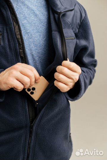 Мужской спортивный костюм на флисе