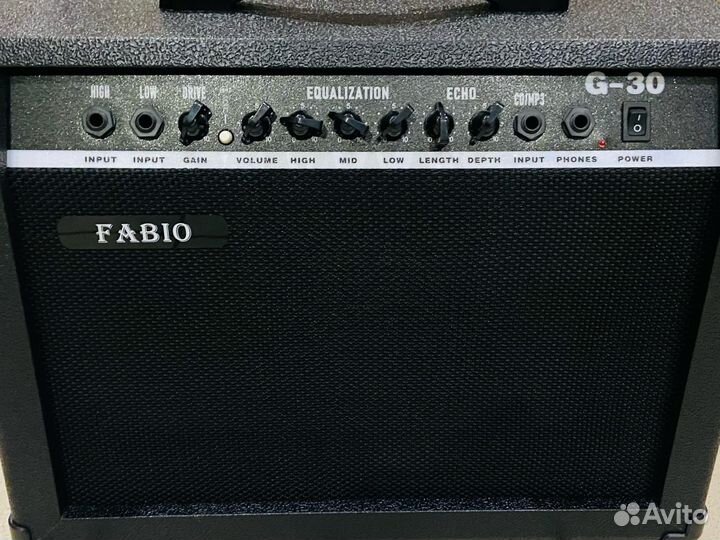Комбоусилитель гитарный новый Fabio G30 30 вт