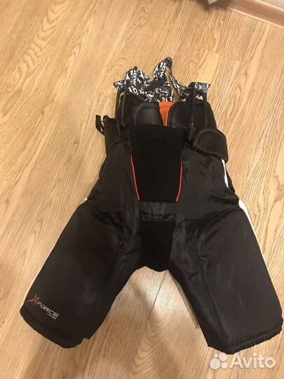 Хоккейные шорты larsen + подтяжки nordway