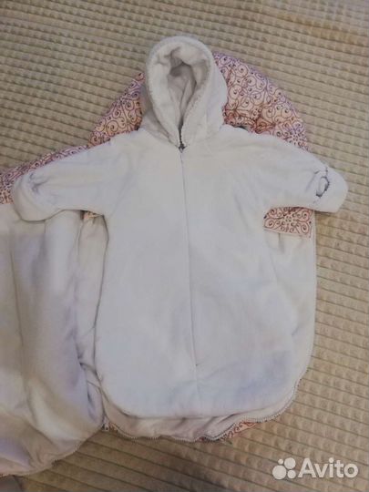 Конверт зимний в коляску на выписку