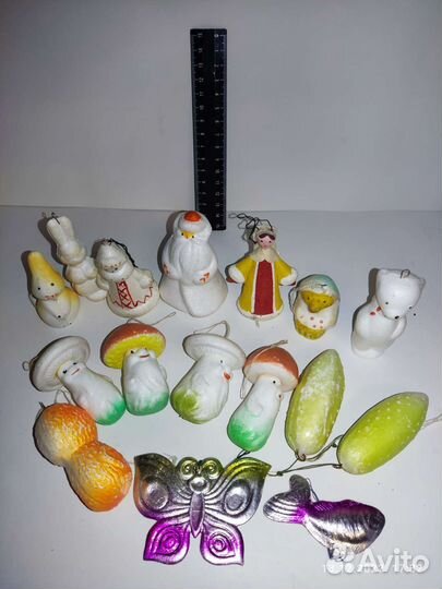 Ёлочные игрушки СССР
