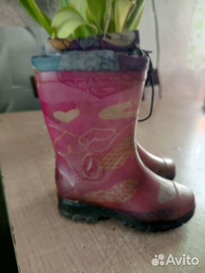 Резиновые сапожки 23 размер