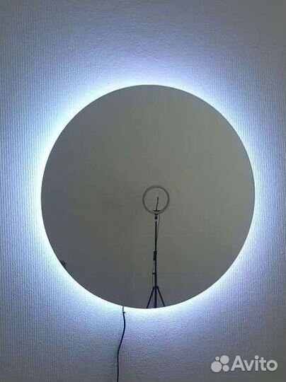 Зеркало круглое с подсветкой 70 см