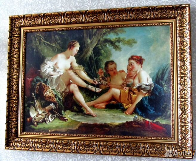 Картины Франсуа Буше, 18 век, холст